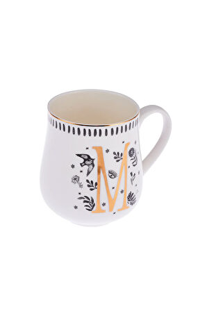 Emsan Artisan M Letter New Bone Kupa 220 ml