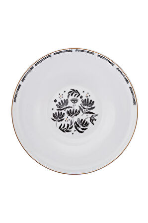 Emsan Artisan Fine Bone 2'li Çukur Tabak 22 cm