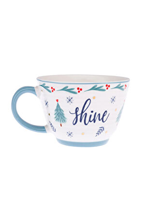 Emsan Infancy Shine New Year Yılbaşı New Bone Kupa 480 Ml