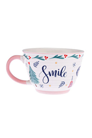 Emsan Infancy Smile New Year Yılbaşı New Bone Kupa 480 Ml