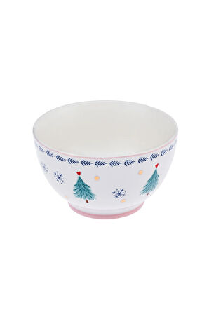 Emsan Infancy Pine New Year Yılbaşı New Bone Kase 14 Cm