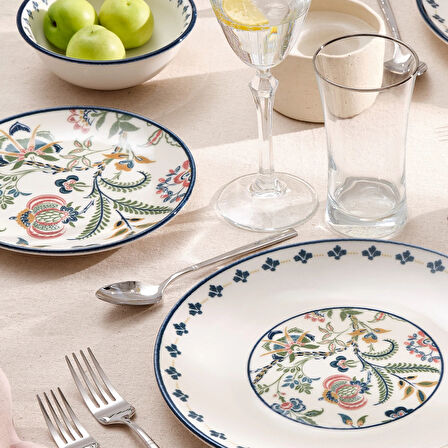 Emsan Kelsey 24 Parça 6 Kişilik Stoneware Yemek Takımı