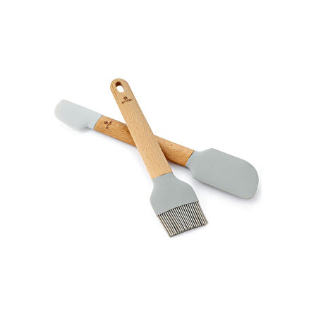 Emsan Soft Silikon Fırça Spatula Seti