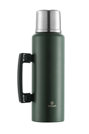 Emsan Camper Yeşil Termos 1.5 Lt