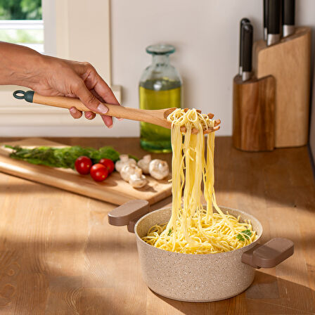 Emsan Rustik Spagetti Kaşığı 28 cm