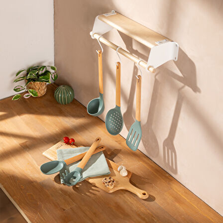 Emsan Rustik Bambu Servis Gereci Seti