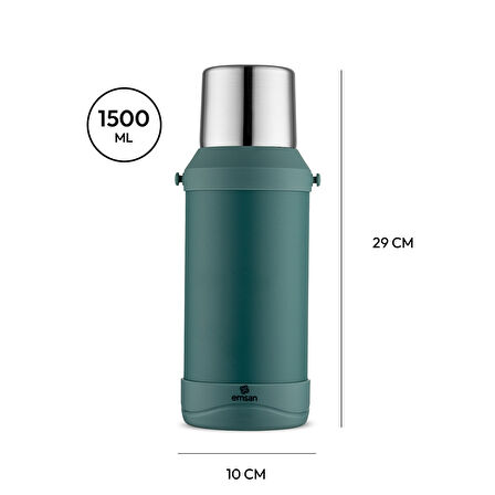 Emsan Thermafort Termos Green 1500 ml