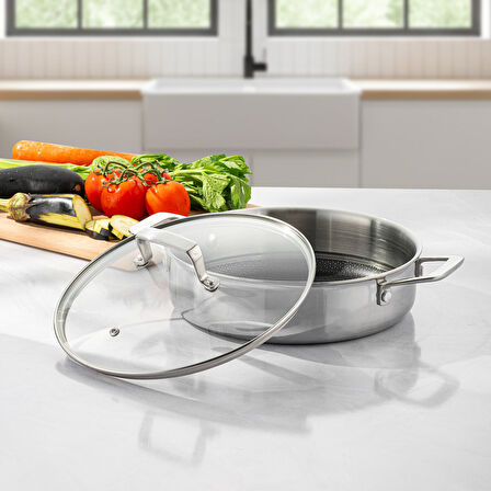 Emsan Pro Tri Ply Karnıyarık Tencere Çelik 24 cm