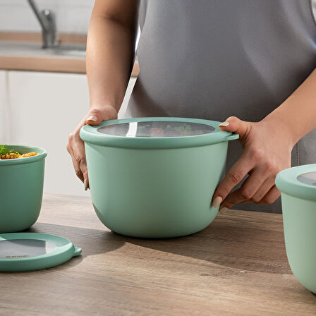 Emsan Lora 3'lü Saklama Kabı Haki