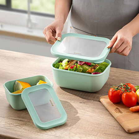 Emsan Lora 2'li Saklama Kabı Haki