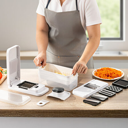 Emsan Smart Hazneli Doğrayıcı 8 Parça