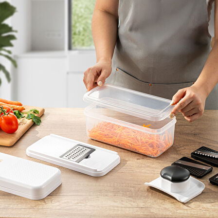 Emsan Smart Hazneli Doğrayıcı 8 Parça