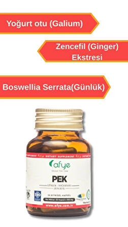 Afye Pek (Yoğurt otu, Zencefil,Akgünlük)