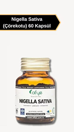 Afye Nigella Sativa (çörek otu) 60 kapsül