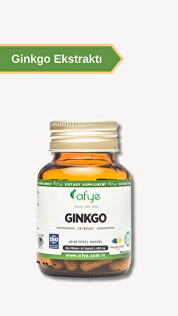 Afye Ginkgo 60 kapsül