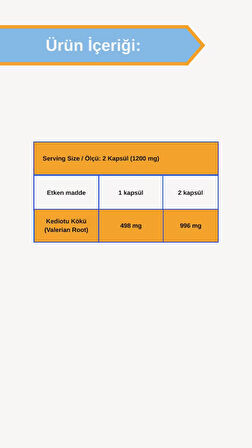 Afye Valerian Root 60 Kapsül