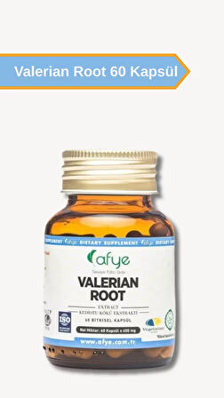 Afye Valerian Root 60 Kapsül