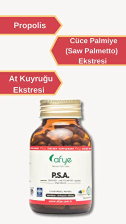 Afye P.S.A (Propolis,Sawpalmetto.At Kuyruğu ) 120 Kapsül