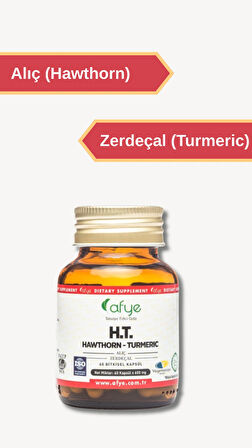 Afye H.T ( Hawthorn - Turmeric )60 kapsül