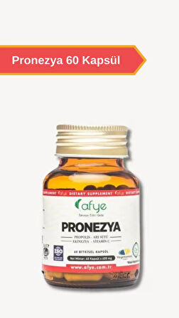Afye Pronezya (Propolis, Arı Sütü, Ekinezya Ekstraktı, Vitamin-C ) 60 Kapsül