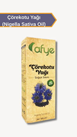Afye Çörek Otu Yağı (soğuk sıkım) 100ml