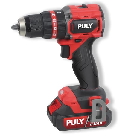 Puly Professional BLMD-358JST 20V 75 Nm Kömürsüz Akülü Darbeli Matkap Vidalama – 2X2.0AH Akü, Şarj Cihazı ve Pulybox Çanta