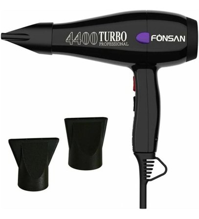 Fönsan Prf-4400 Profesyonel Fön Makinesi 2600 Watt Turbo Yüksek Güç Kuaför Saç Kurutma Makinesi