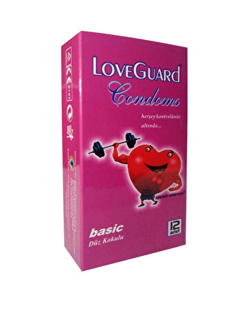 Loveguard Basic (düz Kokulu ) Prezervatif