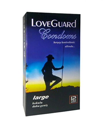 LoveGuard 2'li Set 24 Adet Large - Thin