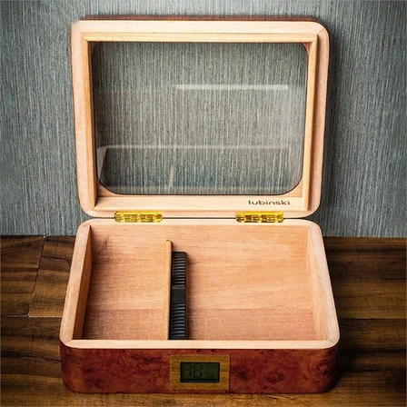 Lubinski Yeni Seri Basic Puro Kutusu Humidor 30's Mavi LB-021