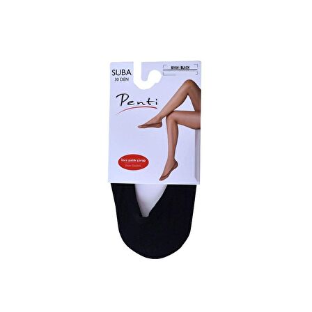 Penti Suba 30 Den Patik Çorap Siyah 2-3 M-L