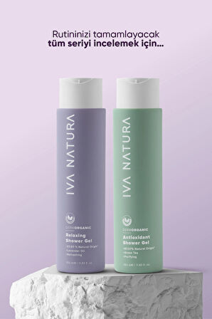 IVA NATURA Organik Dinlendirici Etkili Duş Jeli Lavanta Özlü 350 ML