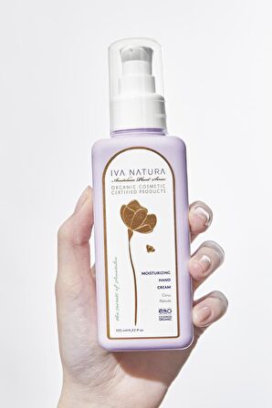 IVA NATURA Organik Nemlendirici El Kremi Mandalina Çiçeği Özlü 125 ML