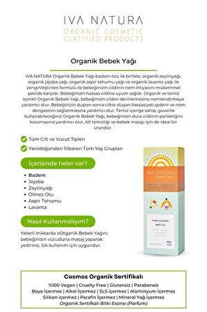 Iva Natura Bebek Yağı 125 ml