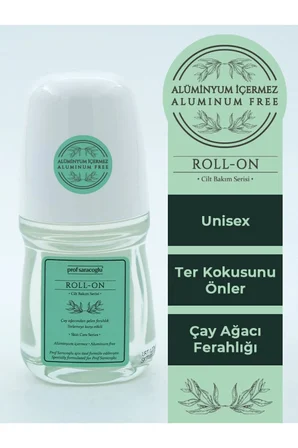 Çay Ağacı Özlü Ter Kokusu Önleyici Roll-on 50 ml (UNİSEX)