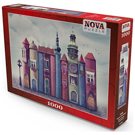 Nova Puzzle Kitapların Sihirli Dünyası 12+ Yaş Küçük Boy Puzzle 1000 Parça