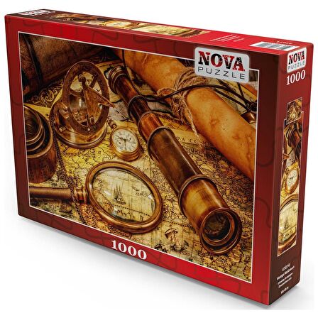 Nova Puzzle Vintage Natürmort 12+ Yaş Küçük Boy Puzzle 1000 Parça