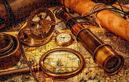 Nova Puzzle Vintage Natürmort 12+ Yaş Küçük Boy Puzzle 1000 Parça