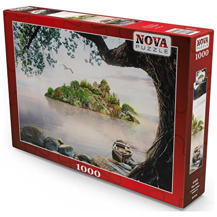 Nova Puzzle Rüya Adası 12+ Yaş Küçük Boy Puzzle 1000 Parça