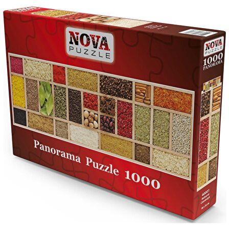 Nova Puzzle Baharat Cümbüşü 12+ Yaş Küçük Boy Puzzle 1000 Parça