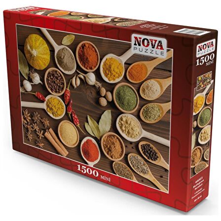 Nova Puzzle Mutfağımın Bereketi 12+ Yaş Küçük Boy Puzzle 1500 Parça