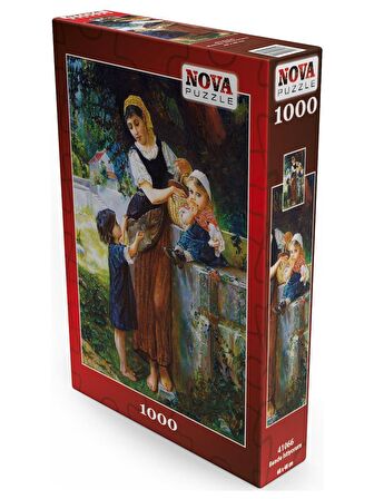 Nova Puzzle Bende İstiyorum Sanatsal 41066 12+ Yaş Küçük Boy Puzzle 1000 Parça