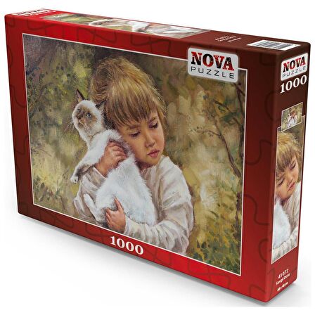 Nova Puzzle Sevgi Dolu 12+ Yaş Küçük Boy Puzzle 1000 Parça