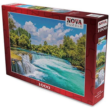 Nova Puzzle Manavgat Şelalesi 12+ Yaş Küçük Boy Puzzle 1000 Parça