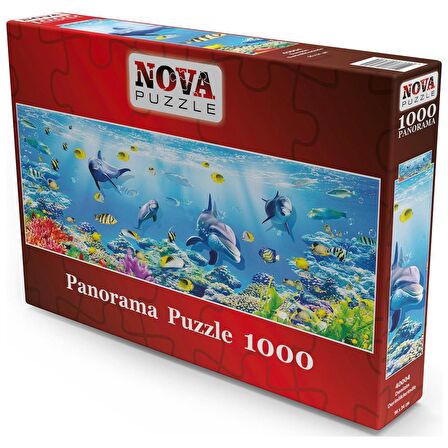 Nova Puzzle Denizin Derinliklerinde 12+ Yaş Küçük Boy Puzzle 1000 Parça