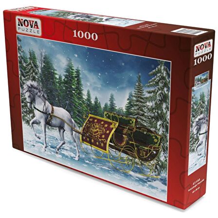 Nova Puzzle Yolculuğa Hazırlık 12+ Yaş Küçük Boy Puzzle 1000 Parça