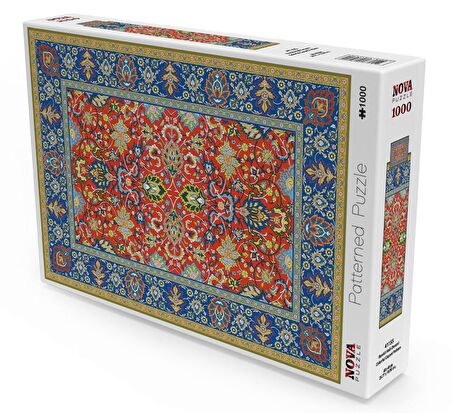 Nova Puzzle Renkli Halı Deseni 12+ Yaş Küçük Boy Puzzle 1000 Parça