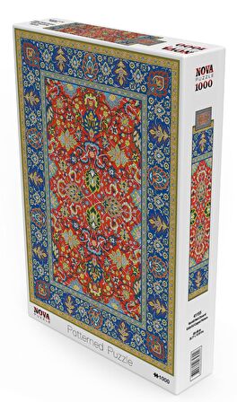 Nova Puzzle Renkli Halı Deseni 12+ Yaş Küçük Boy Puzzle 1000 Parça