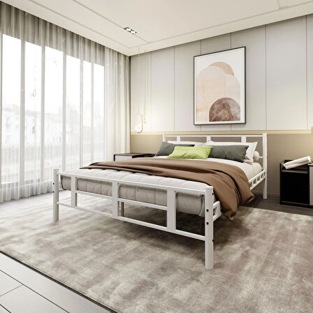 Lotus Metal Karyola A Kalite, Ses Çıkarmaz ,Ölçülü Model Karyola