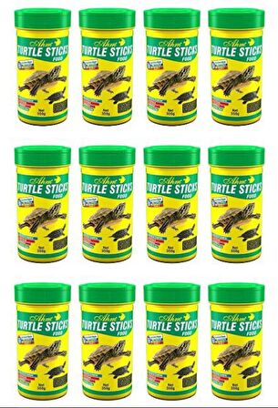 Ahm Turtle Sticks Green Food Kaplumbağa Yemi 100 Ml x 12 Adet